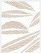 Tropical Flourish - Tawny Display Wall Art