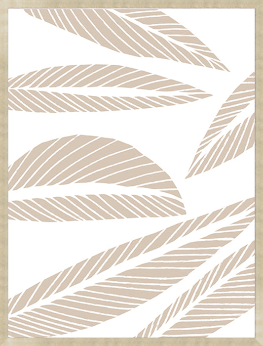 Tropical Flourish - Tawny Display Wall Art