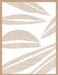 Tropical Flourish - Tawny Display Wall Art