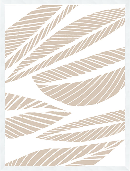 Tropical Flourish - Tawny Fan Wall Art