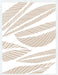 Tropical Flourish - Tawny Fan Wall Art