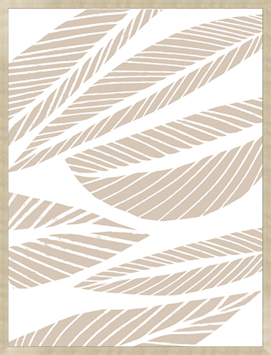 Tropical Flourish - Tawny Fan Wall Art