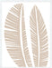 Tropical Flourish - Tawny Palm Wall Art