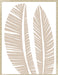 Tropical Flourish - Tawny Palm Wall Art