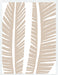 Tropical Flourish - Tawny Vane Wall Art