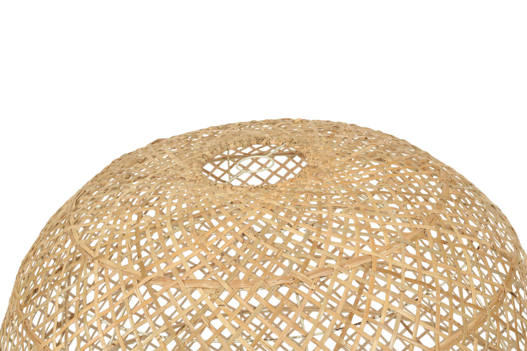 Trundle Woven Pendant - Natural 101cm