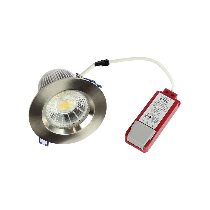 Theta Led 3000K Brushed Chrome