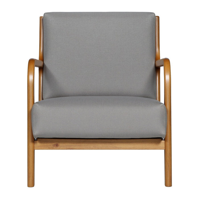 Artiss Armchair Fabric Light Grey