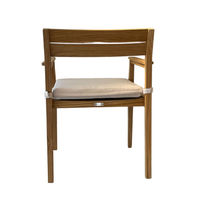 Alisa Teak Outdoor Dining Chair - Raffinata