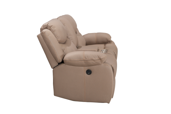 Urban 1 Seater Motion Recliner Brown Technology Fabric