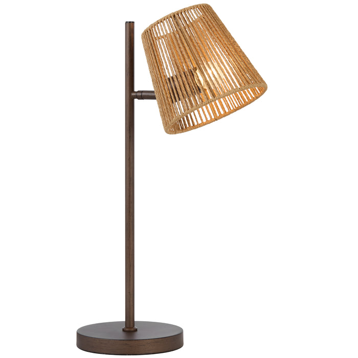 Valora Table Lamp - Bronze, Natural