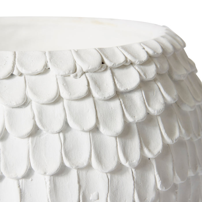 Eason Pot - White, 25cm (H)