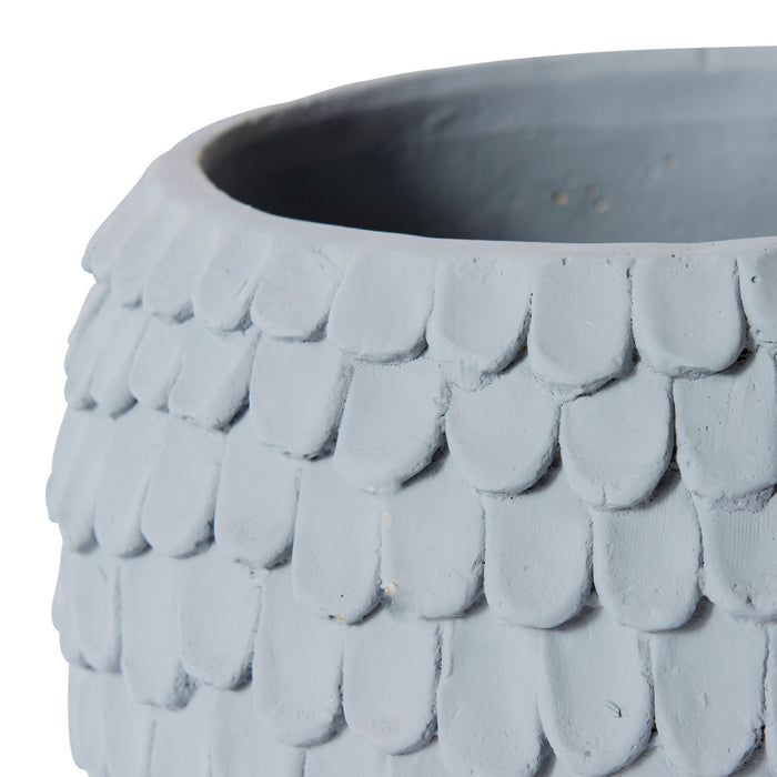 Eason Pot - Grey, 19cm (H)