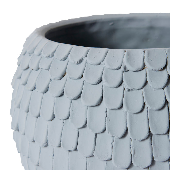 Eason Pot - Grey, 25cm (H)