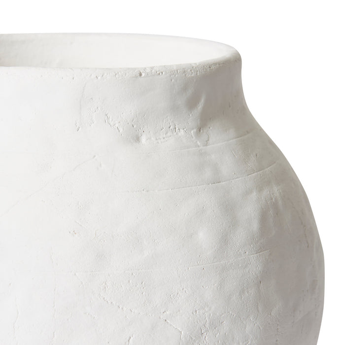 Reagan Tall Pot - White, 29cm (H)