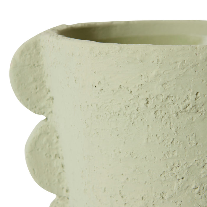 Sutton Pot - Green, 16cm (H)
