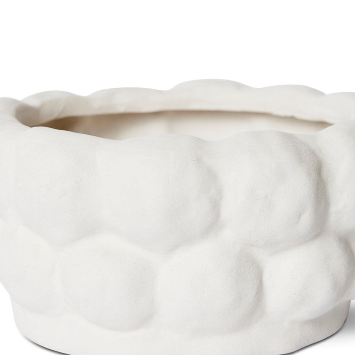 Kehlani Bowl - White, 12cm (H)