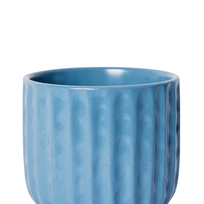 Emery Pot - Blue, 13cm (H)