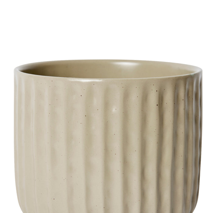 Emery Pot - Green, 18cm (H)