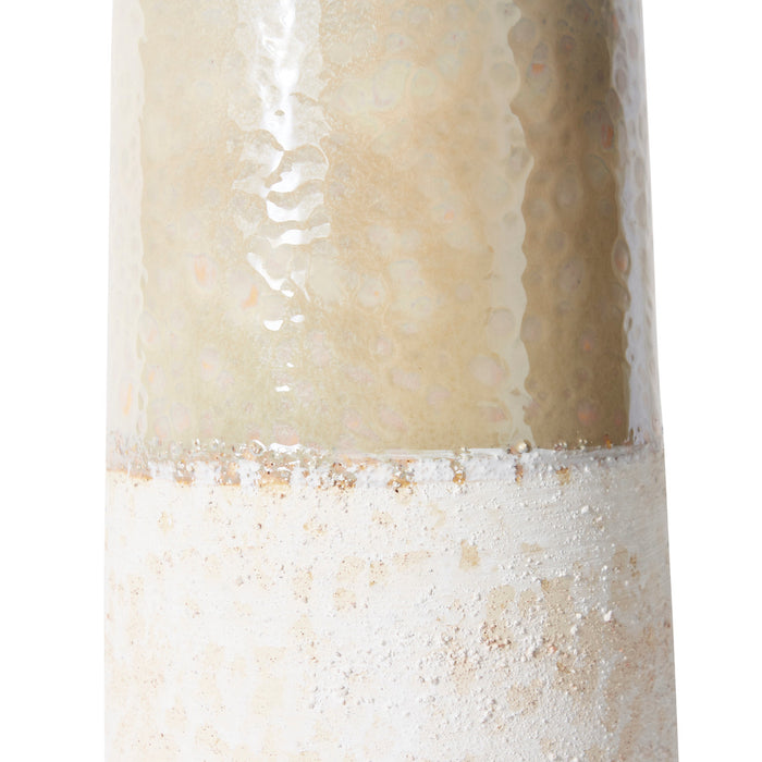 Delaine Vase - Beige, 60cm (H)