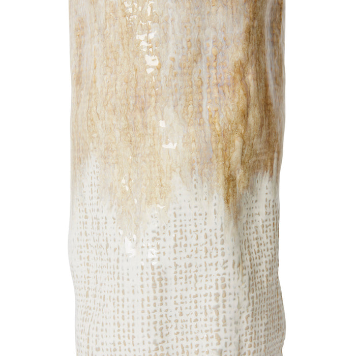 Alcott Vase - Brown/Cream, 59cm (H)