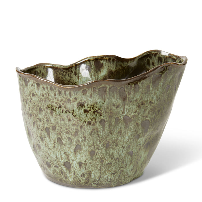 Kerry Vase - Green, 20cm (H)