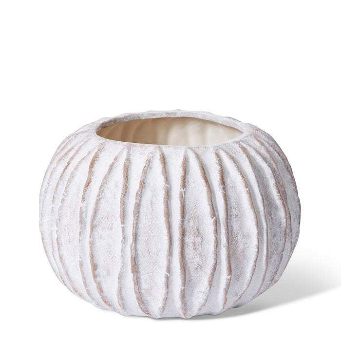 Adelina Vase - White, 21cm (H)