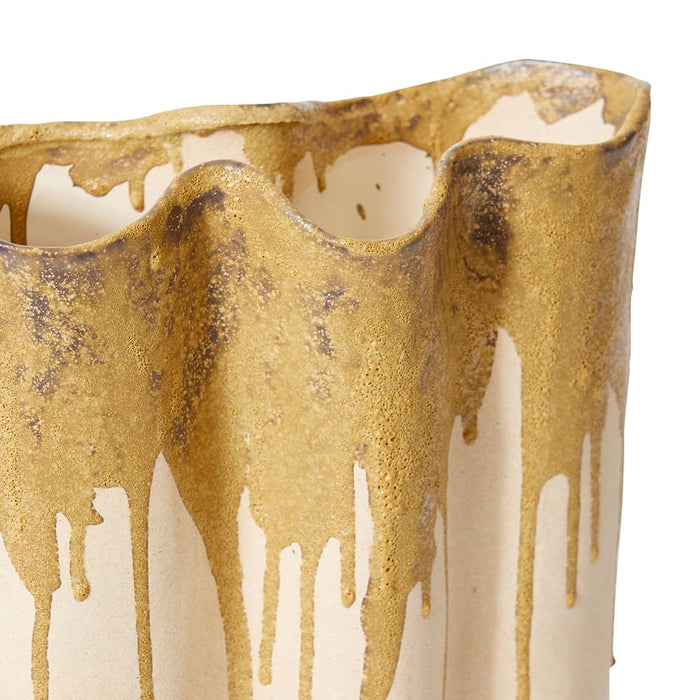 Brenya Vase - Stone, 40cm (H)
