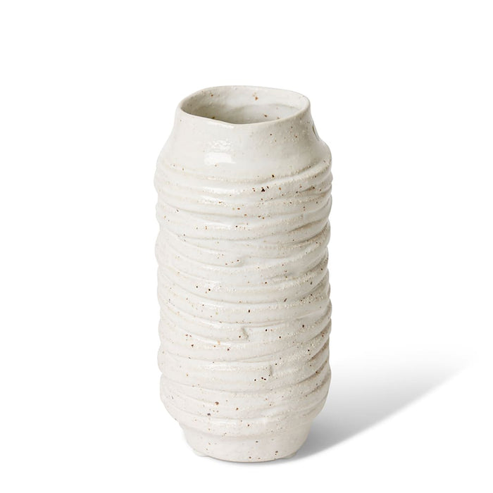 Ellema Vase - White, 22cm (H)