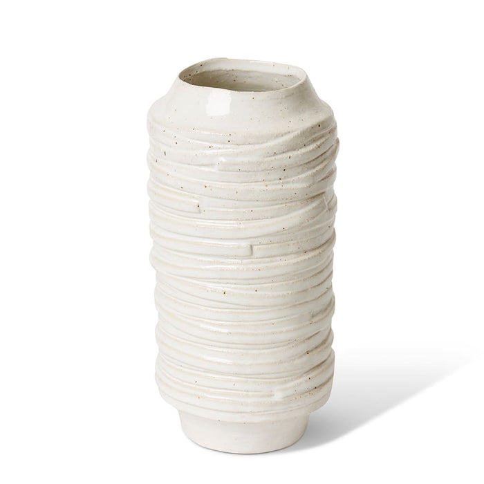 Ellema Vase - White, 32cm (H)
