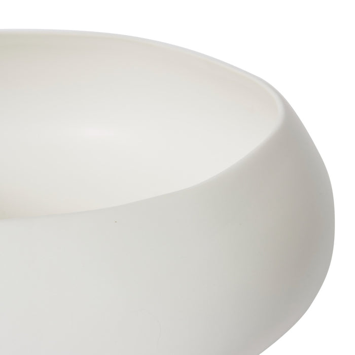 Mora Bowl - Matt White, 13cm (H)