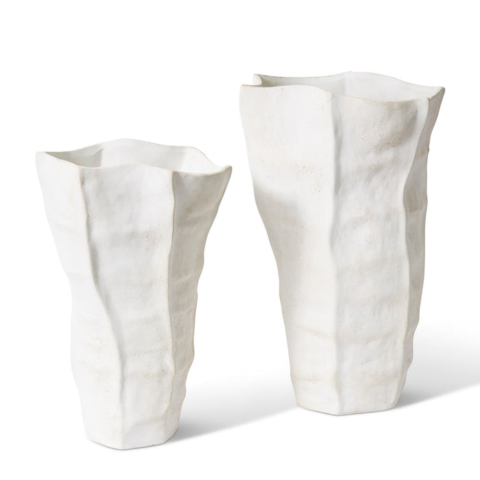 Fanyana Vase - White, 49cm (H)