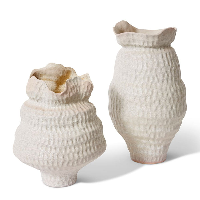 Dakalo Vase - Ivory, 48cm (H)