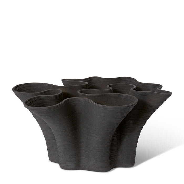 Gabriella Vase - Black, 24cm (H)