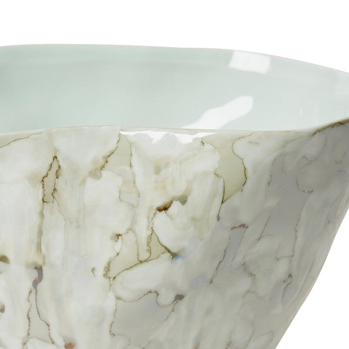 Choksi Bowl - Grey Green, 27cm (H)