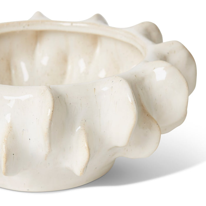 Kanika Bowl - White, 11cm (H)