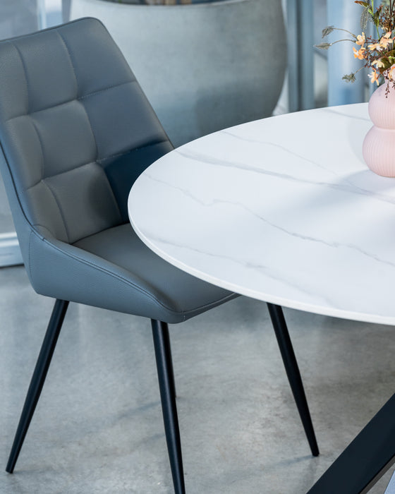 Ryan Dining Chair Charcoal (Set of 4)