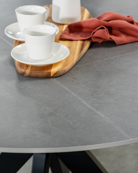 Vanessa Round Dining Table Bulgarian Grey