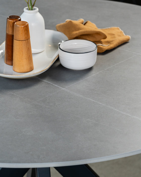 Vanessa Round Dining Table Bulgarian Grey