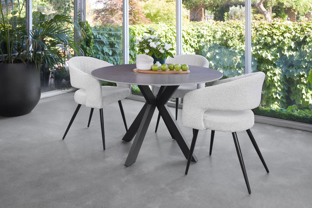 Vanessa Round Dining Table Bulgarian Grey