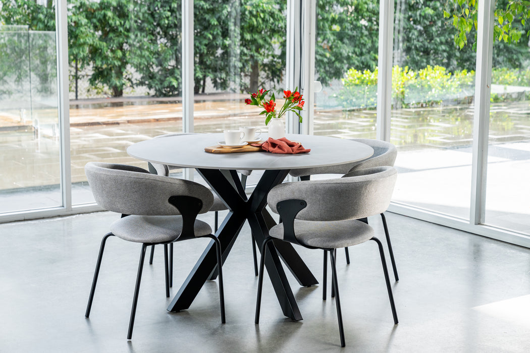 Vanessa Round Dining Table Bulgarian Grey