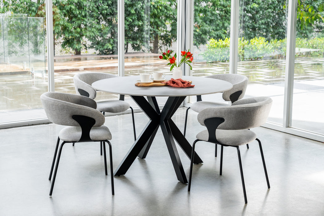 Vanessa Round Dining Table Bulgarian Grey