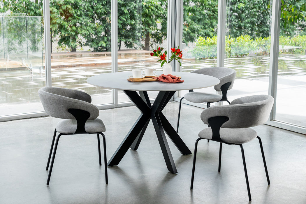 Vanessa Round Dining Table Bulgarian Grey