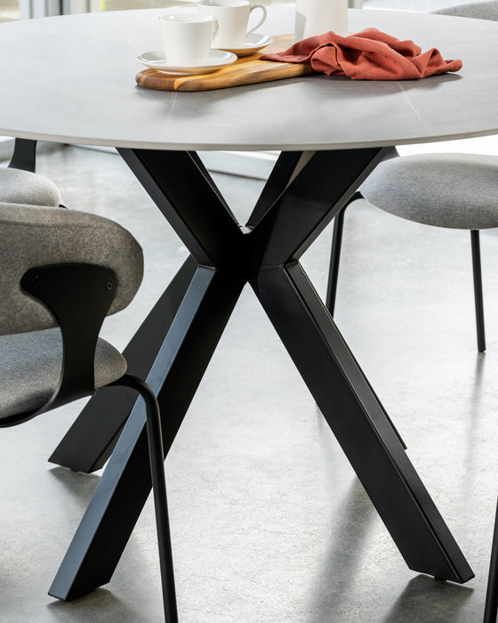 Vanessa Round Dining Table Bulgarian Grey