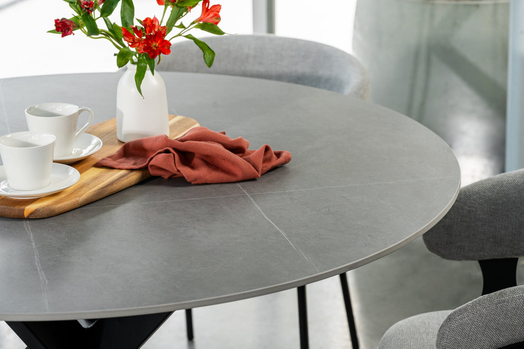 Vanessa Round Dining Table Bulgarian Grey