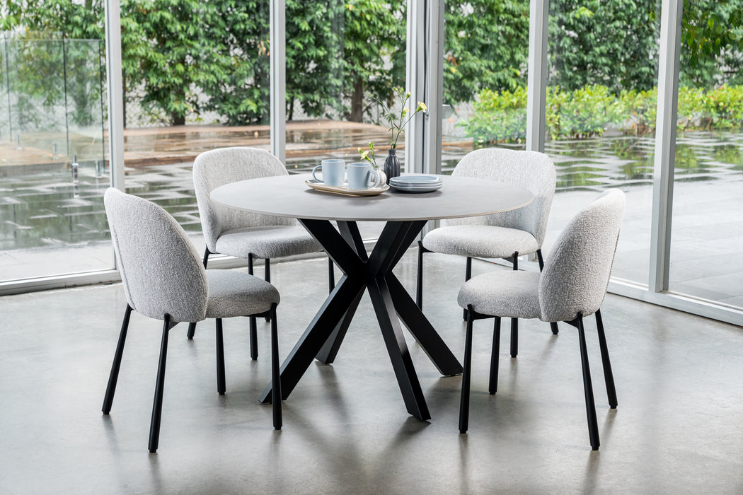 Vanessa Round Dining Table Bulgarian Grey