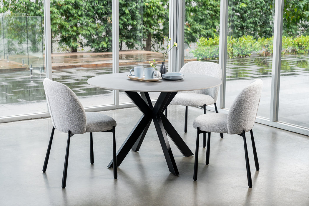 Vanessa Round Dining Table Bulgarian Grey