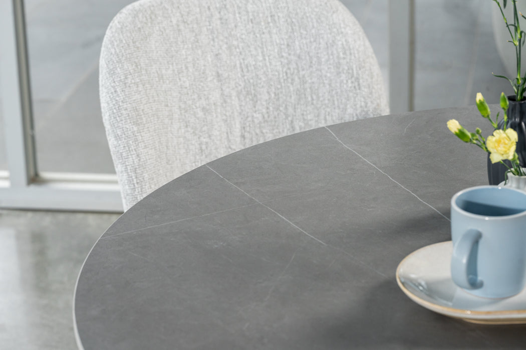 Vanessa Round Dining Table Bulgarian Grey