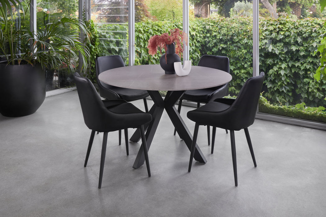 Vanessa Round Dining Table Bulgarian Grey