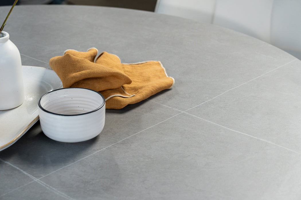 Vanessa Round Dining Table Bulgarian Grey